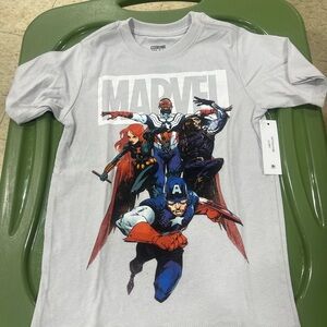 Marvel Gray Graphic T-Shirt